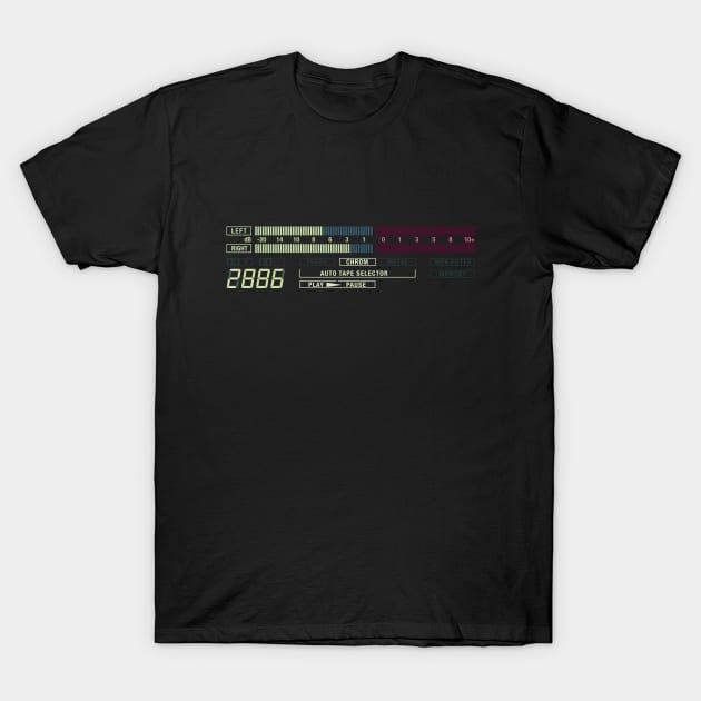 Digital VU meter T-Shirt by BOEC Gear